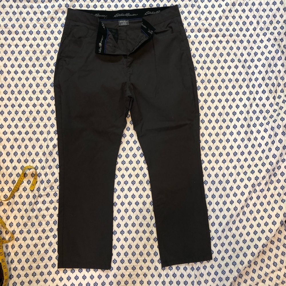Eddie Bauer dark grey Chinos Comfortable 40X30
